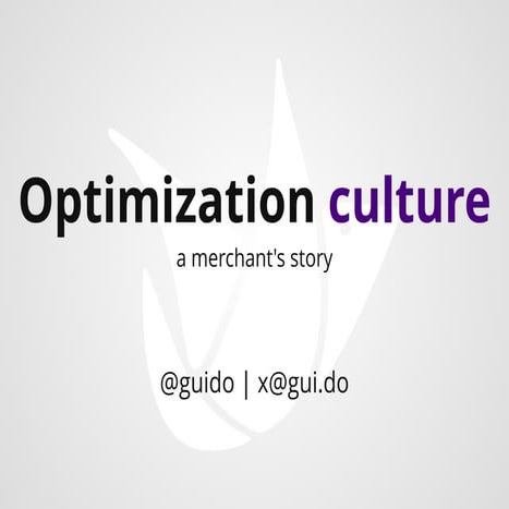 Guido Jansen -How to Involve the Whole Team in Optimization