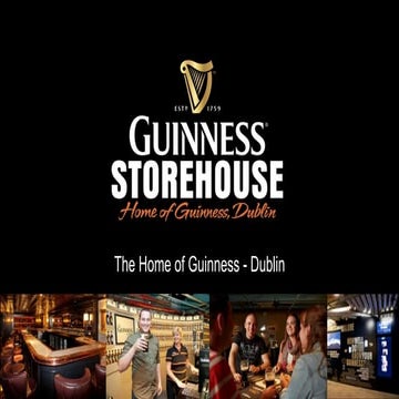 Catherine Keegan - Guinness Storehouse Visitor Experience