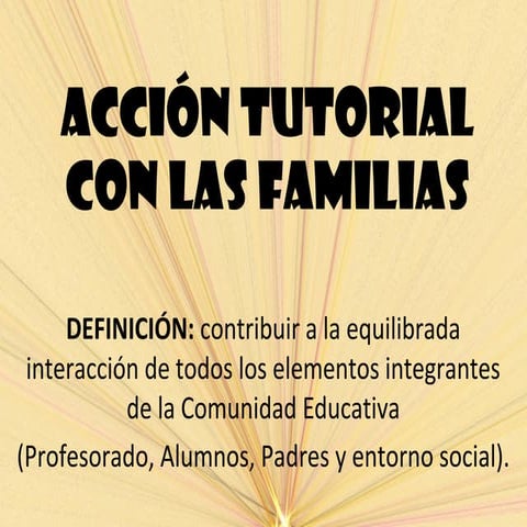 Guiones de reuniones con padres