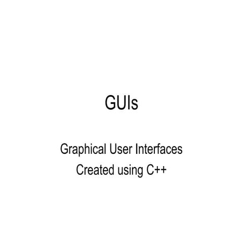 GUIs Graphical User Interfaces created in Delphi.