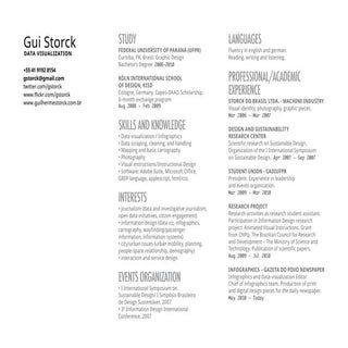 Curriculum: Guilherme Storck