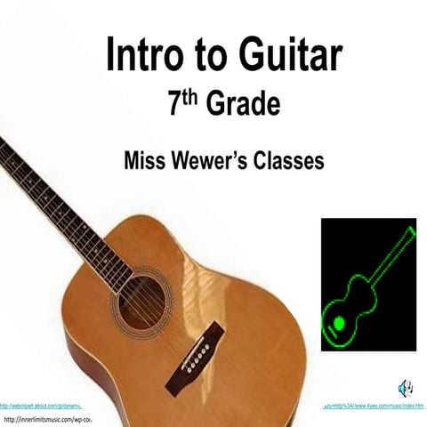 Guitar for New Beginners | PPT