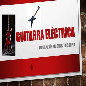 Guitarra electrica