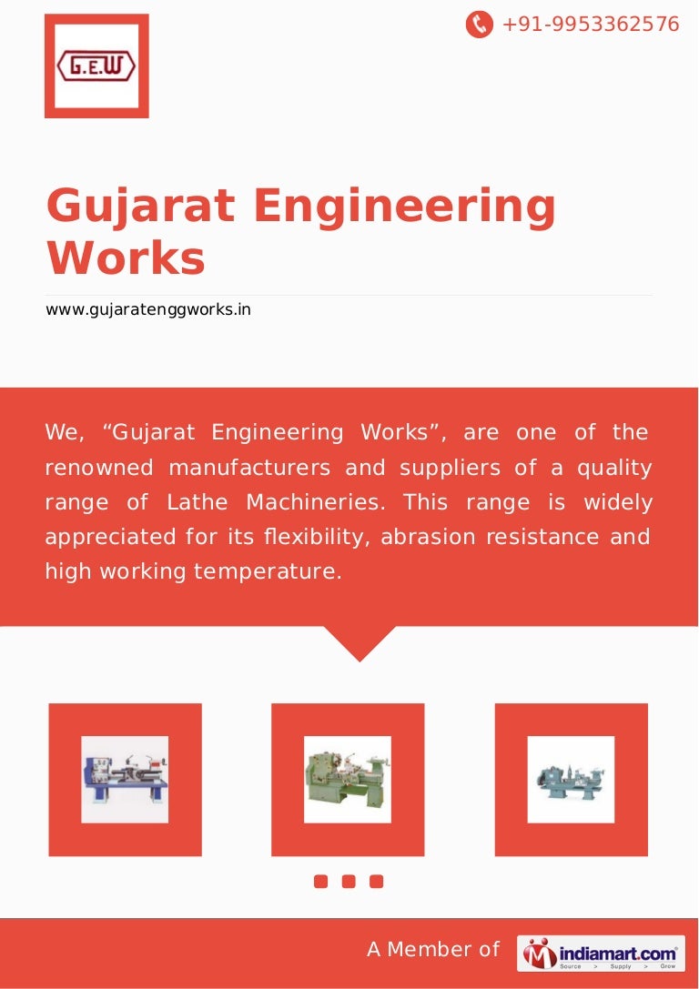 Lathe Machine by Gujarat engineeringworks