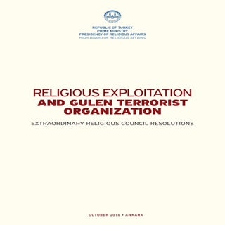 Gulen Terrorist Organization Religi...