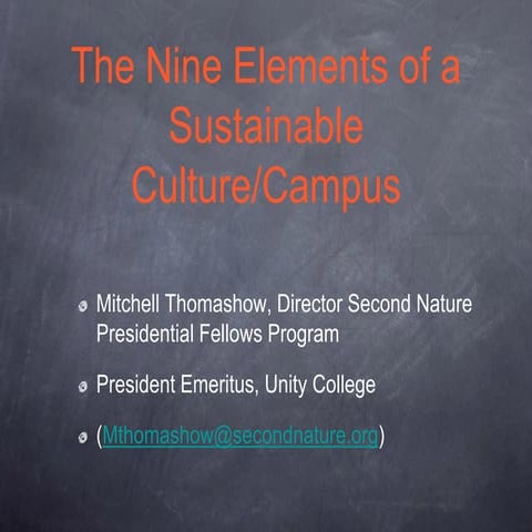 Gulf Coast Green 2012 Mitchell Thomashow