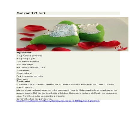 Gulkand gilori - eknazar