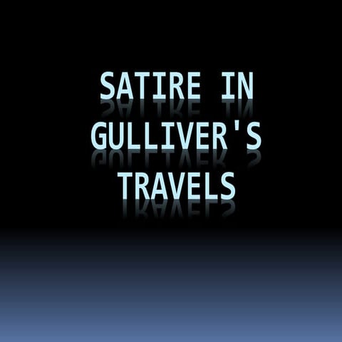 Gulliver's travels