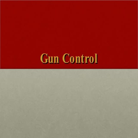 Gun control