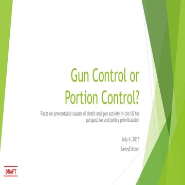 Gun control fact pack   july 4, 2015