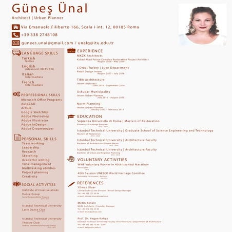 Gunes Unal CV | PDF