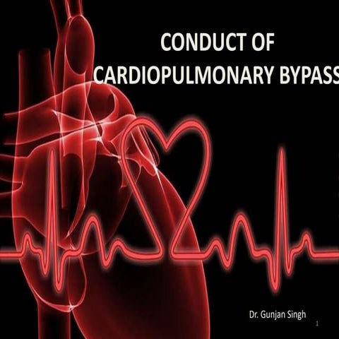 Conduct of cardiopulmonary bypass in cardiac patient