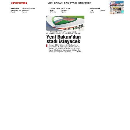 Basında Bugün Göztepe