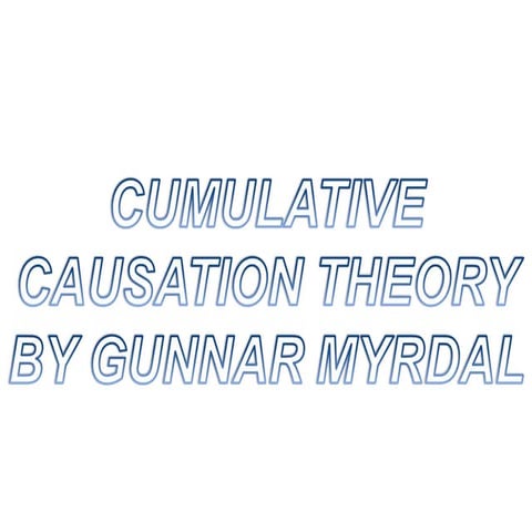 Gunnar myrdal presentation