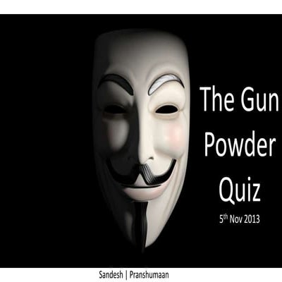 Gun powder quiz nov 5_atharvaiimk