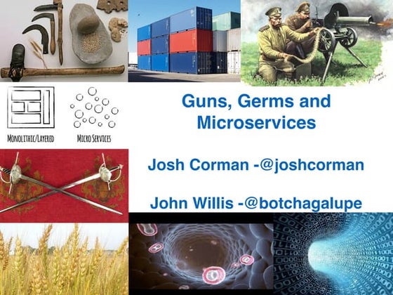 Guns, Germs and Microservices   w/ John Willis and Josh Corman