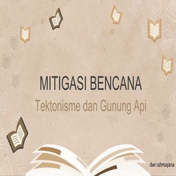 Gunung Api dan Tektonisme