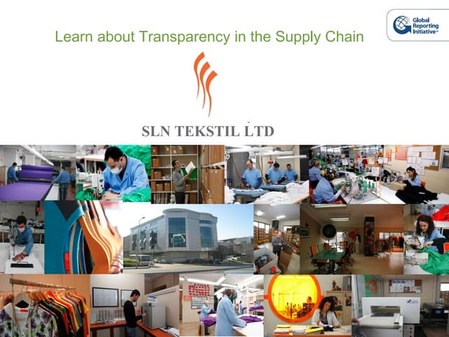 GRI Conference - 28 May - Gur - Learn About Transparency in the Supply Chain
