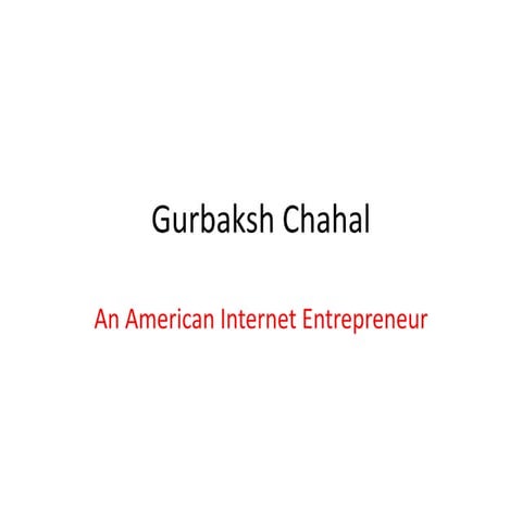 Gurbaksh chahal