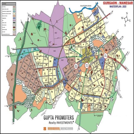 Gurgaon Master Plan 2025 | PDF