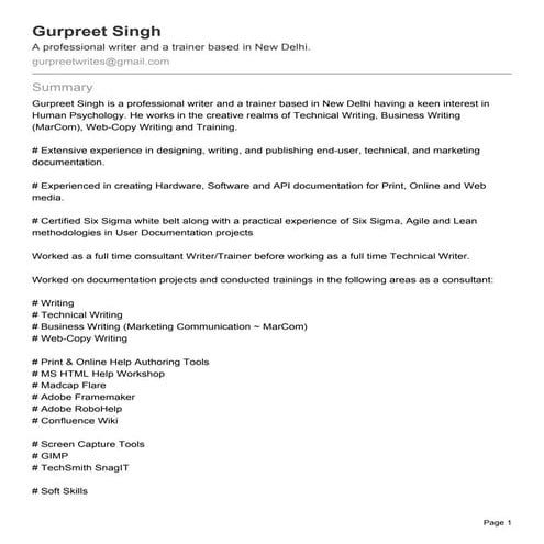 About Gurpreet Singh 