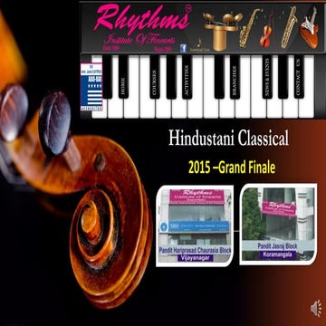 History of ( Indian) Hindustani Classical Music-Gurudev Goud 