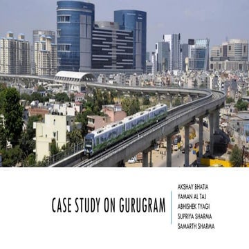 Gurugram casestudy