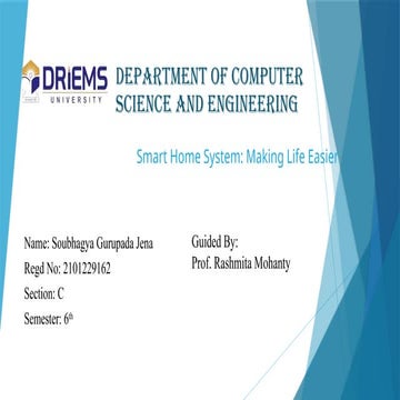 Gurupad Smarthome system presentation making a life easier