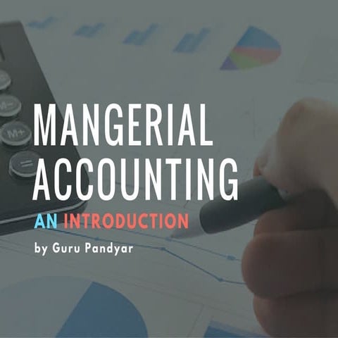 Guru Pandyar Managerial Accounting