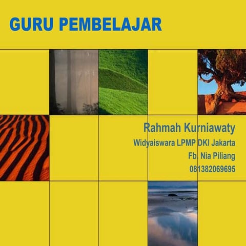 Guru pembelajar nia