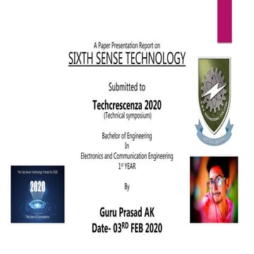 SIXTH SENCE TECHNOLOGY