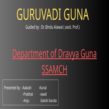 Guruvadi guna and karm of guruvadi guna.pptx