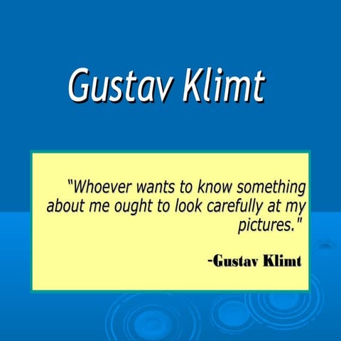 Gustav klimt