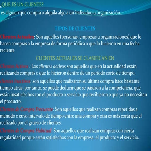 Clientes activos e inactivos | DOCX