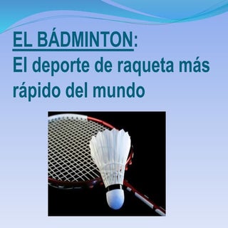Gustavo López Jugador de Bádminton