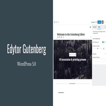 Gutenberg, nowy edytor WordPressa - o co tyle szumu?
