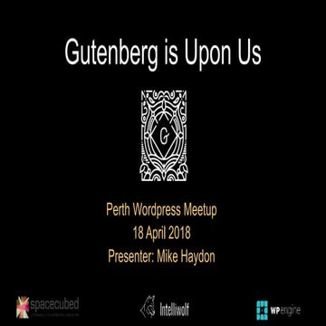 Wordpress 5.0 - Gutenberg is upon us