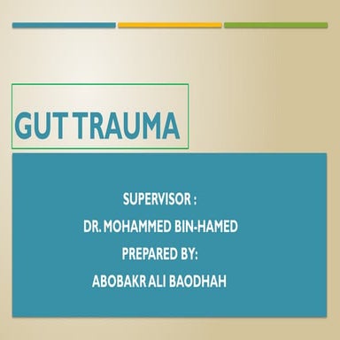 GUT TAUMA genitourinary traum adult .pptx