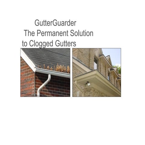 Gutter Guarder Power Point