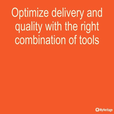 Optimize your delivery and quality with the right release methodology and too...