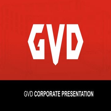 GVD Corporate PresentationwadwddasDadadwad | PDF