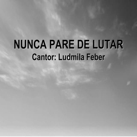 Nunca pare de lutar   ludmila ferber