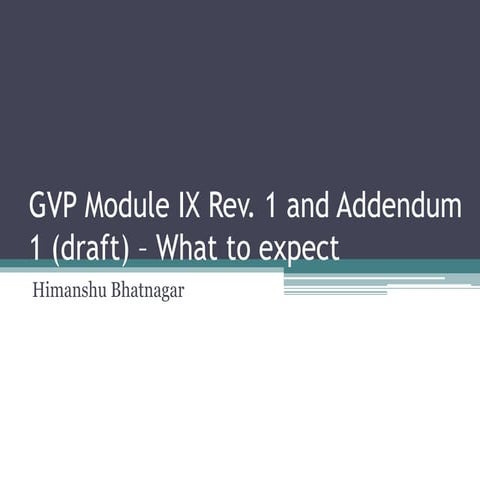 Gvp Module 9 Pdf : Guidelines on good pharmacovigilance practices (GVP ...