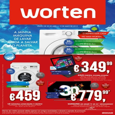 Folheto Worten Promoções e Descontos - Válido de 29 de Abril a 19 de ...