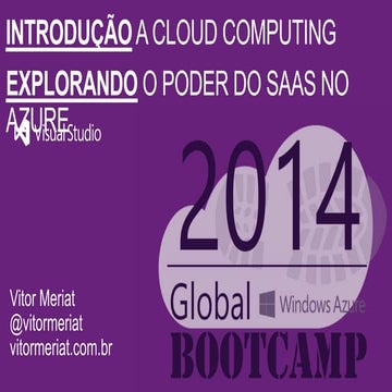 GWAB 2014 - Brasília - Explorando o poder do SaaS no Azure