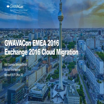 Exchange 2016 Cloud Migration