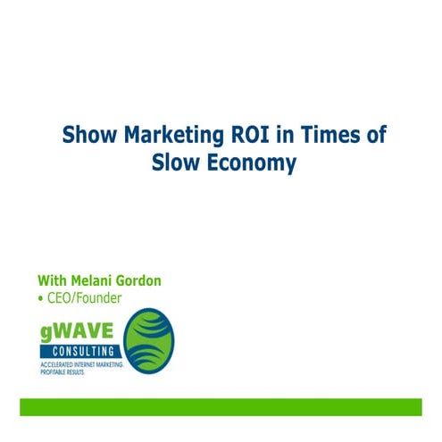 gWave Consulting Online Marketing Presentation