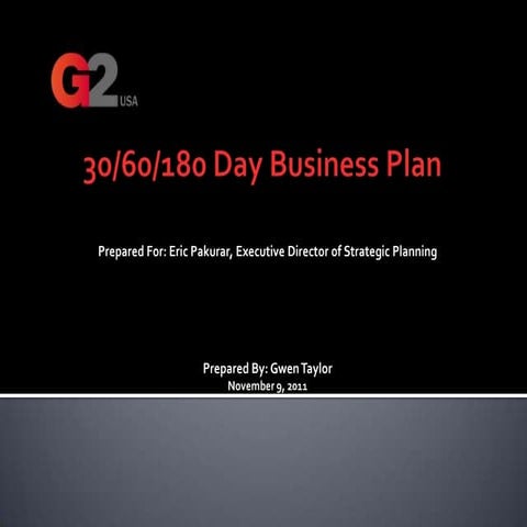 Gwen taylor biz plan