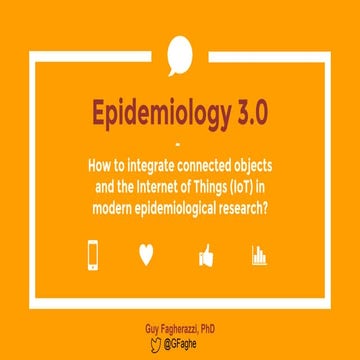 e-Health & e-epidemiology: the E4N cohort study