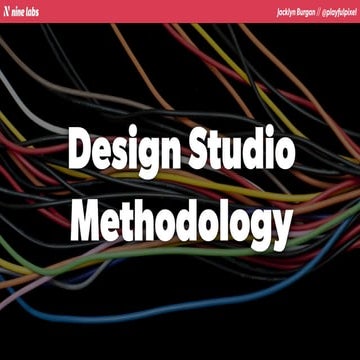 Great Wide Open - Design Studio Methodology